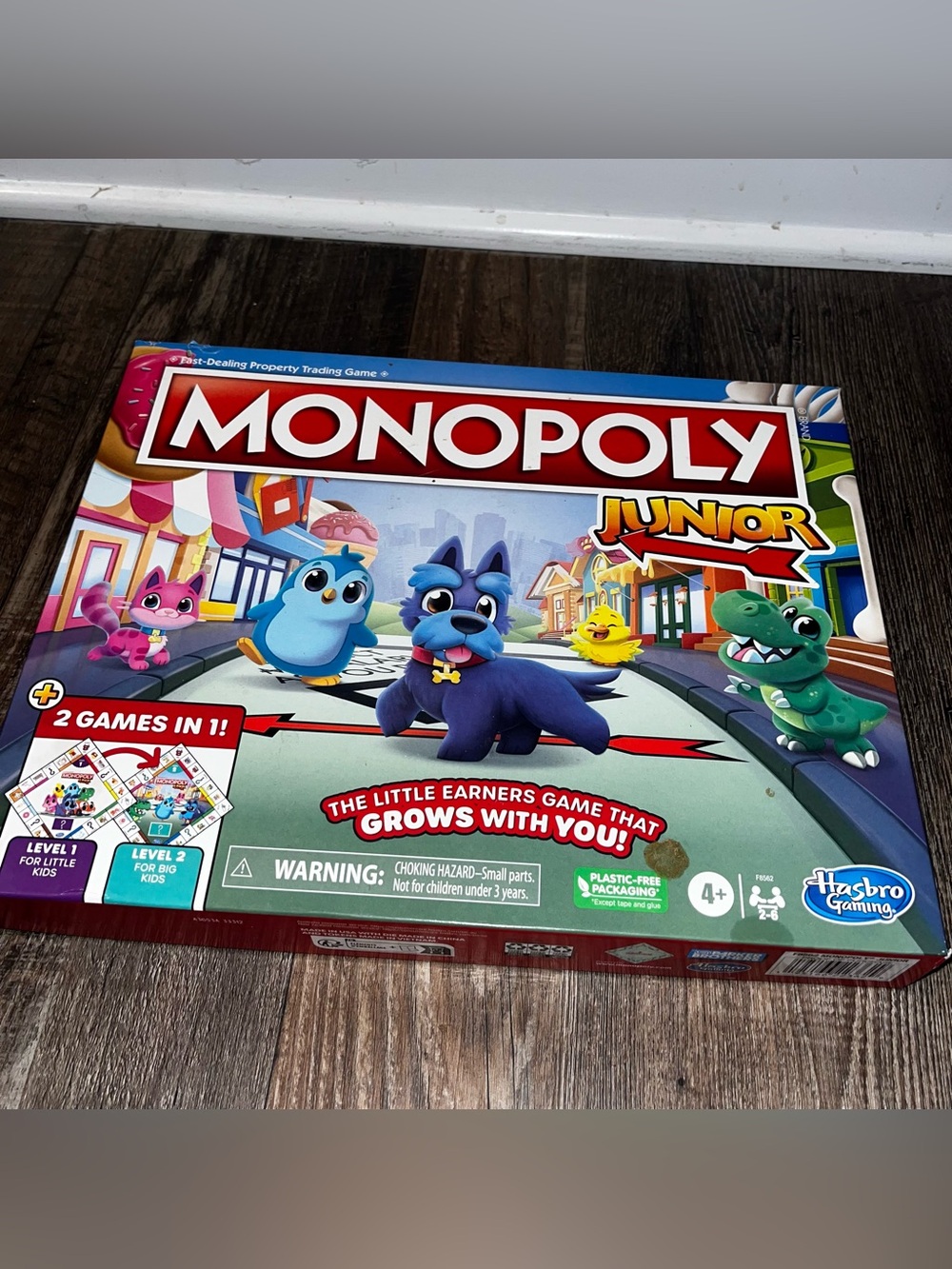 Monopoly Junior Board Game - complete set all pieces